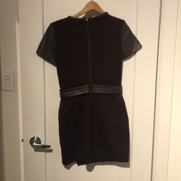 The Kooples Women's Burgundy and Brown Dress - Picture 6 of 10